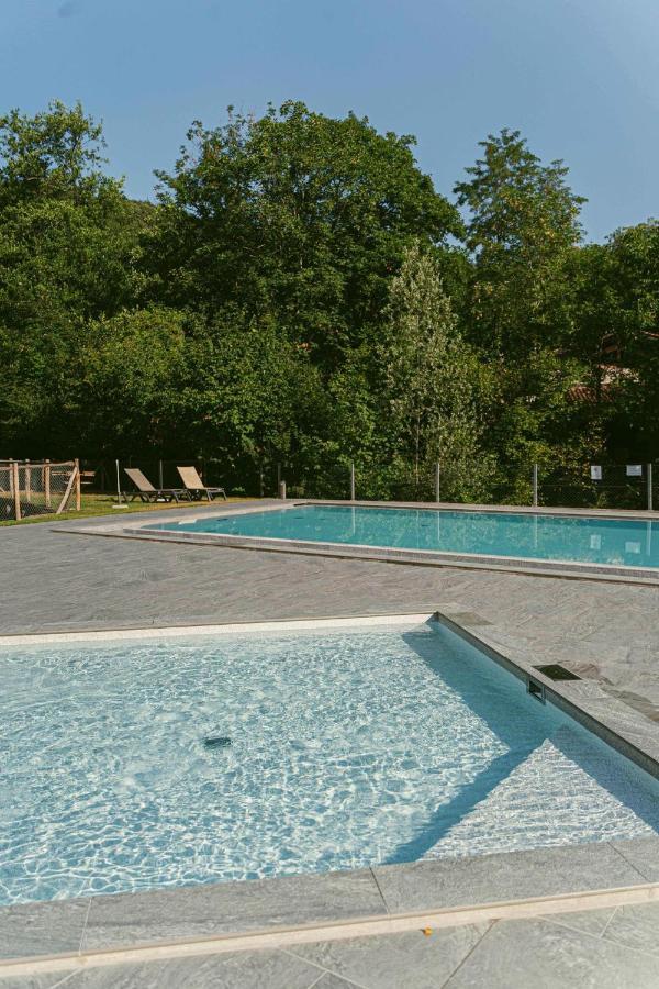 Ca Stella Camping Del Monte San Giorgio Meride Eksteriør bilde