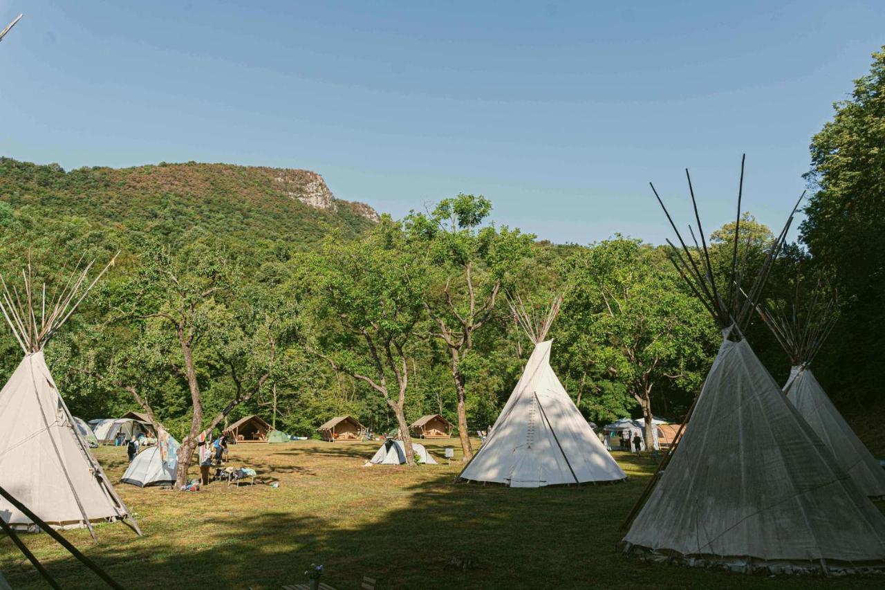 Ca Stella Camping Del Monte San Giorgio Meride Eksteriør bilde