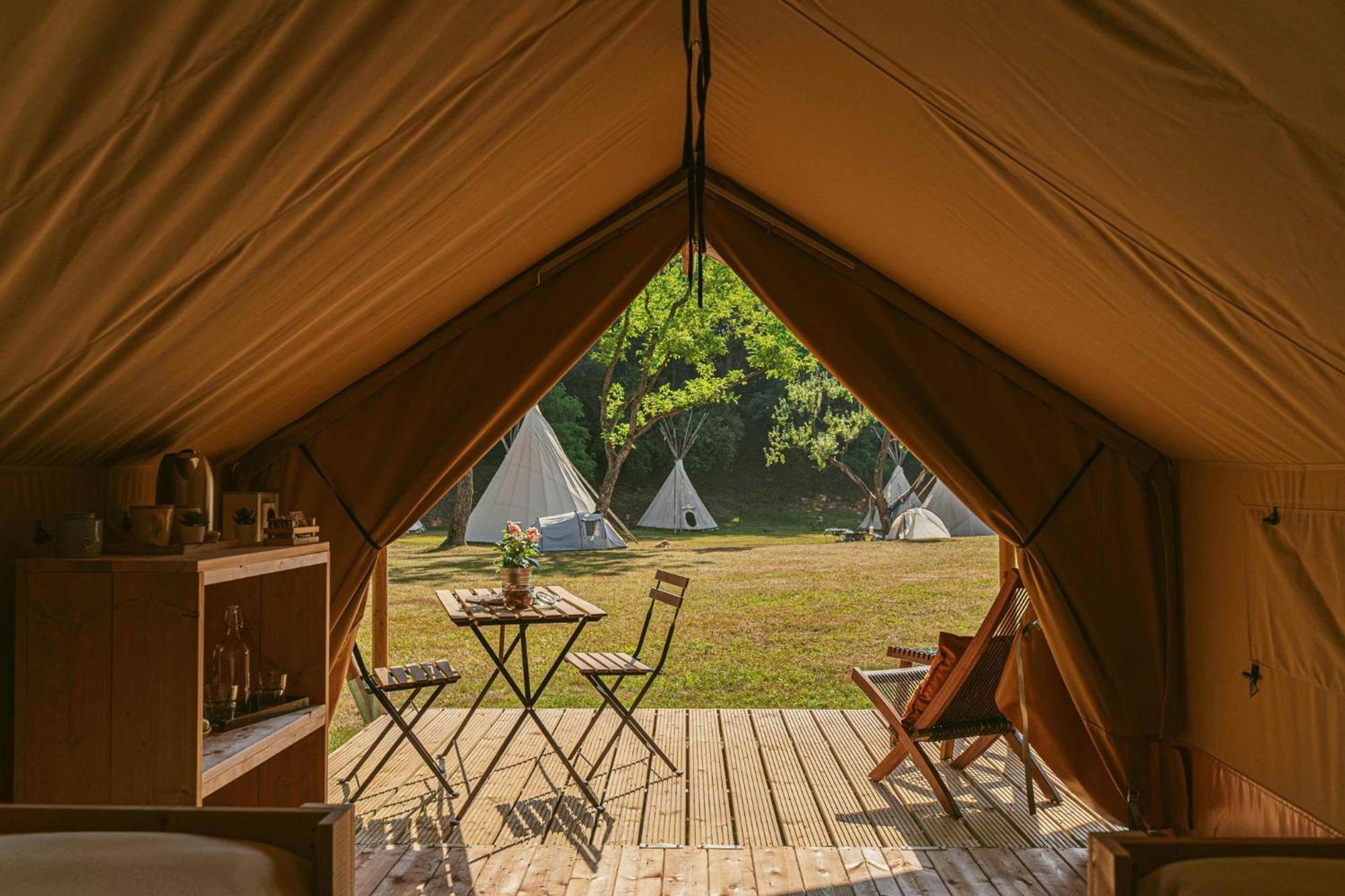 Ca Stella Camping Del Monte San Giorgio Meride Eksteriør bilde